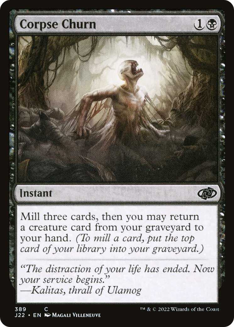 Corpse Churn [Jumpstart 2022] | Jomio and Rueliete's Cards and Comics