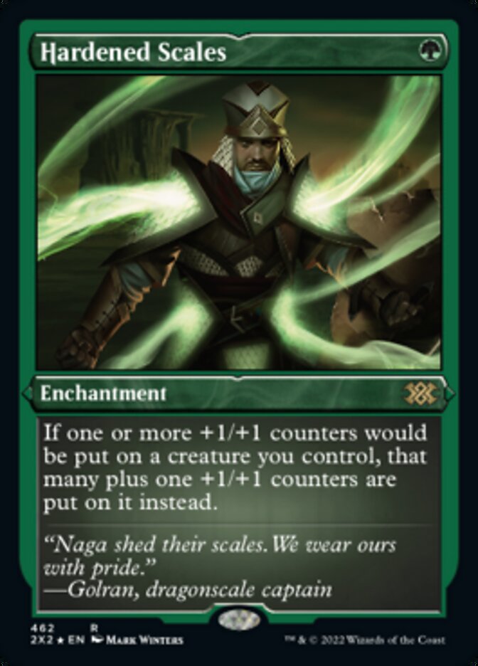 Hardened Scales (Foil Etched) [Double Masters 2022] | Jomio and Rueliete's Cards and Comics