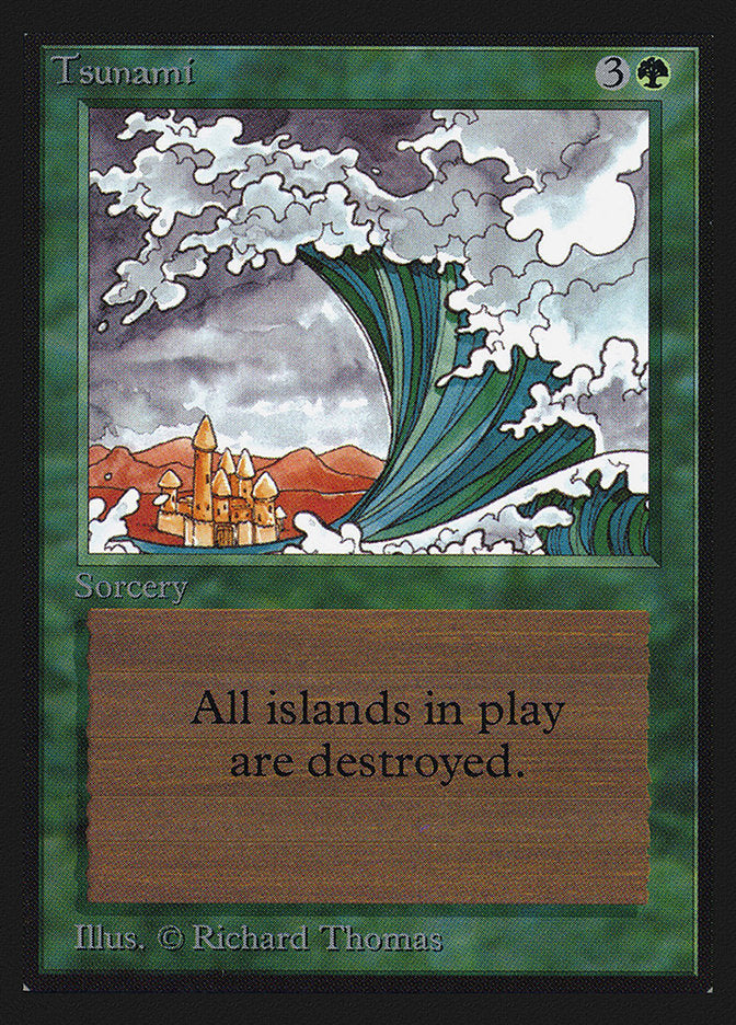 Tsunami [International Collectors' Edition] | Jomio and Rueliete's Cards and Comics