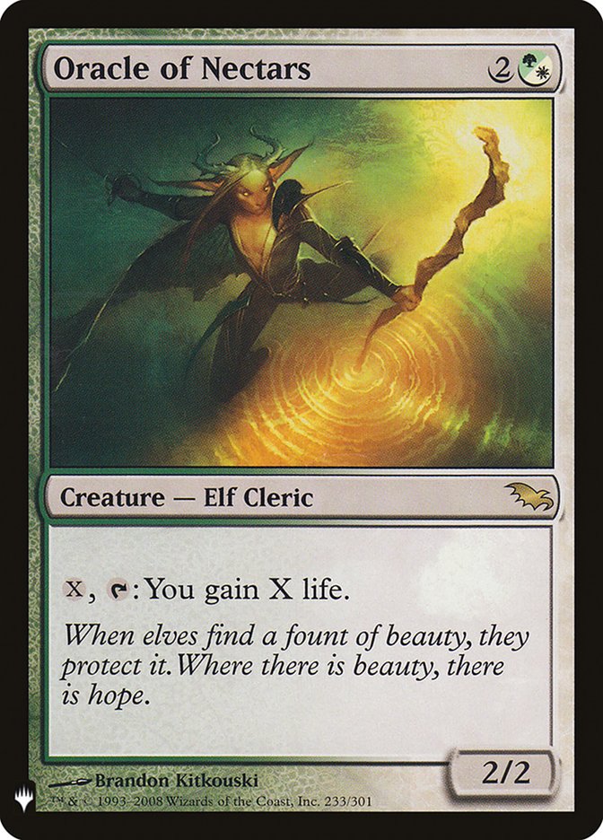 Oracle of Nectars [Mystery Booster] | Jomio and Rueliete's Cards and Comics