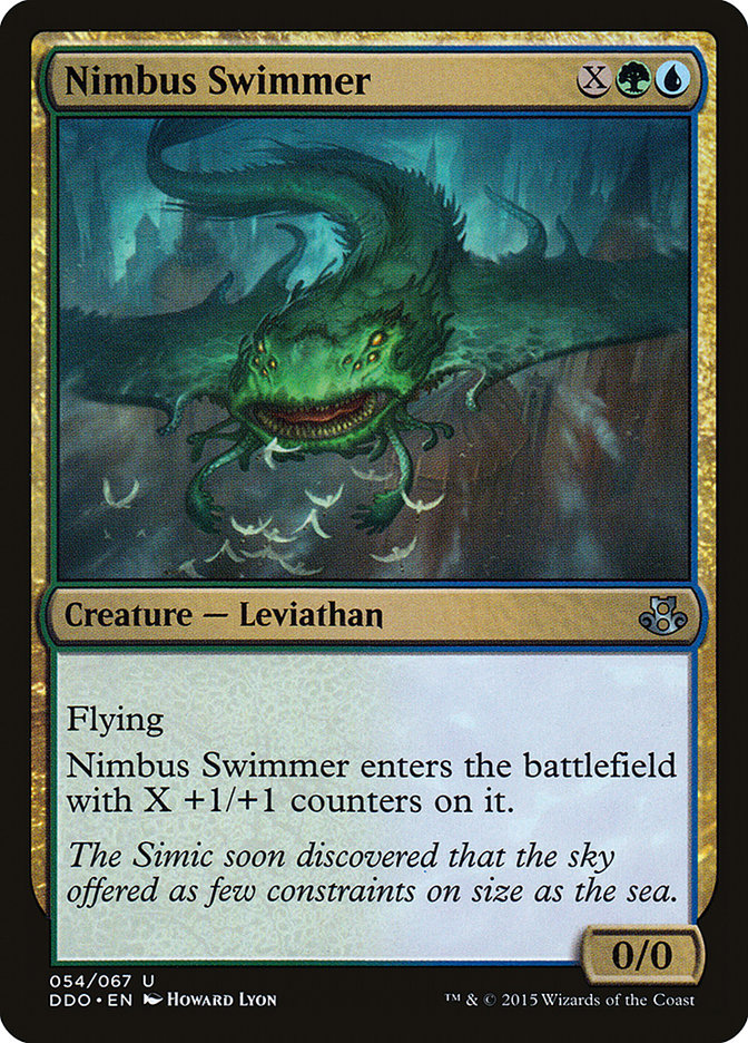 Nimbus Swimmer [Duel Decks: Elspeth vs. Kiora] | Jomio and Rueliete's Cards and Comics