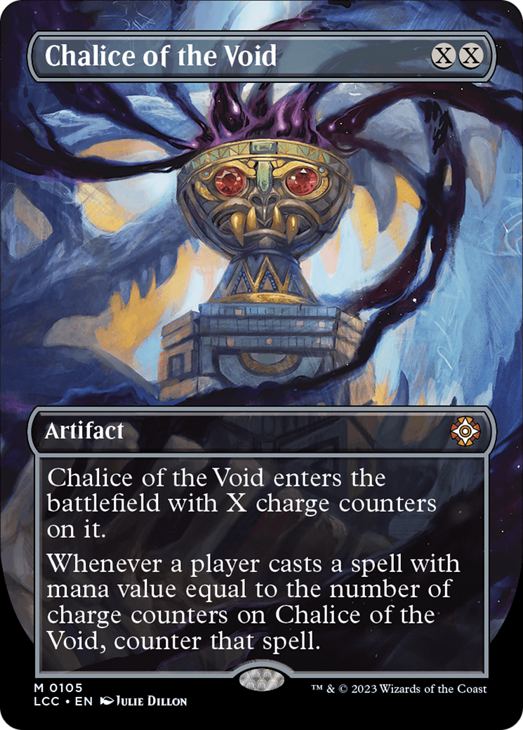Chalice of the Void (Borderless) [The Lost Caverns of Ixalan Commander] | Jomio and Rueliete's Cards and Comics