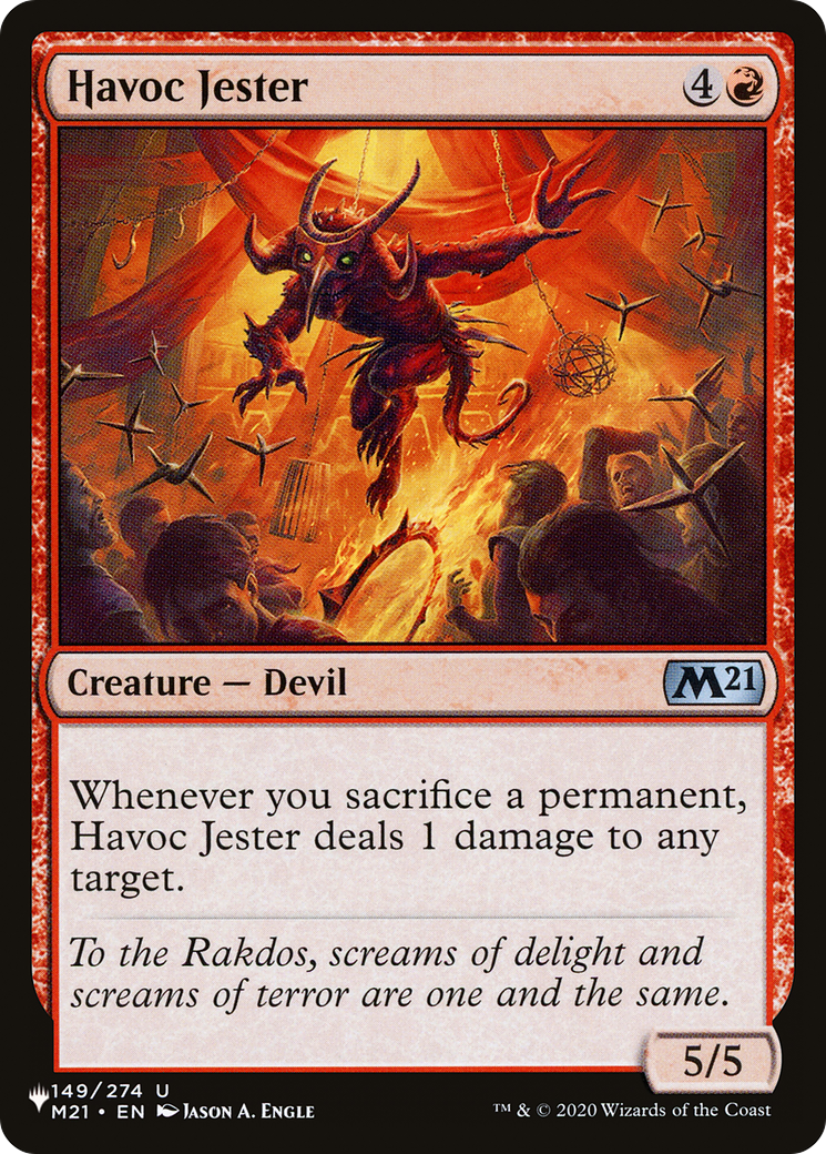 Havoc Jester [The List] | Jomio and Rueliete's Cards and Comics