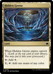 Hidden Grotto [Bloomburrow] | Jomio and Rueliete's Cards and Comics