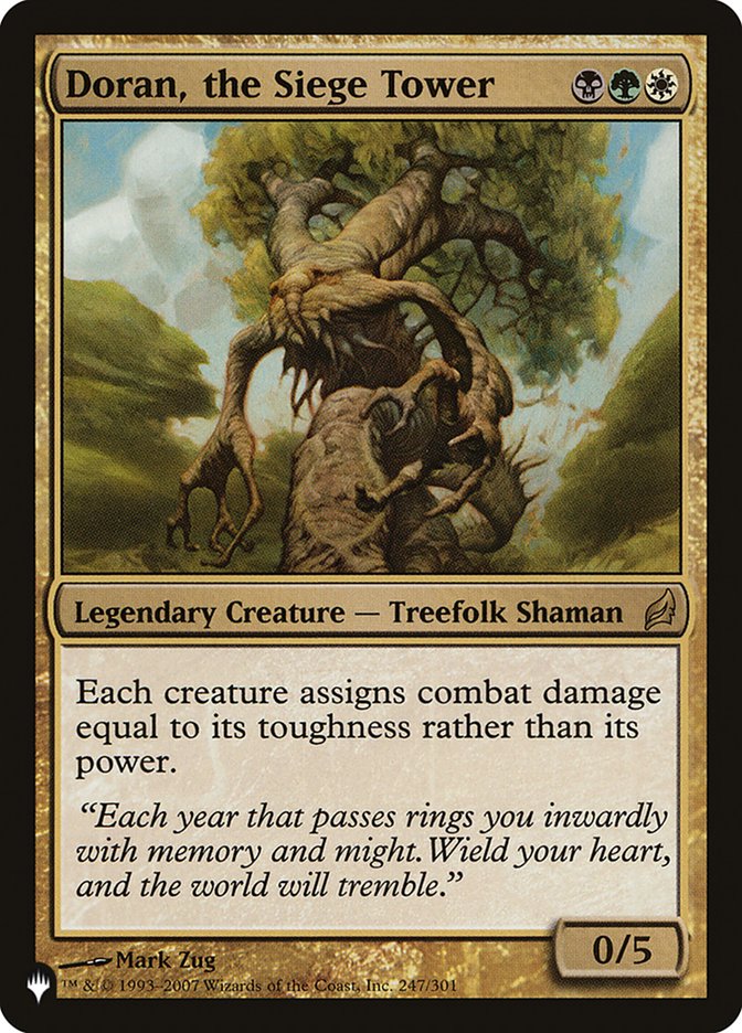 Doran, the Siege Tower [The List] | Jomio and Rueliete's Cards and Comics