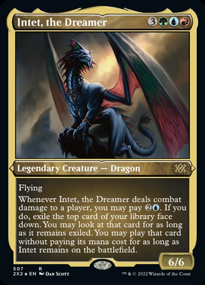 Intet, the Dreamer (Foil Etched) [Double Masters 2022] | Jomio and Rueliete's Cards and Comics