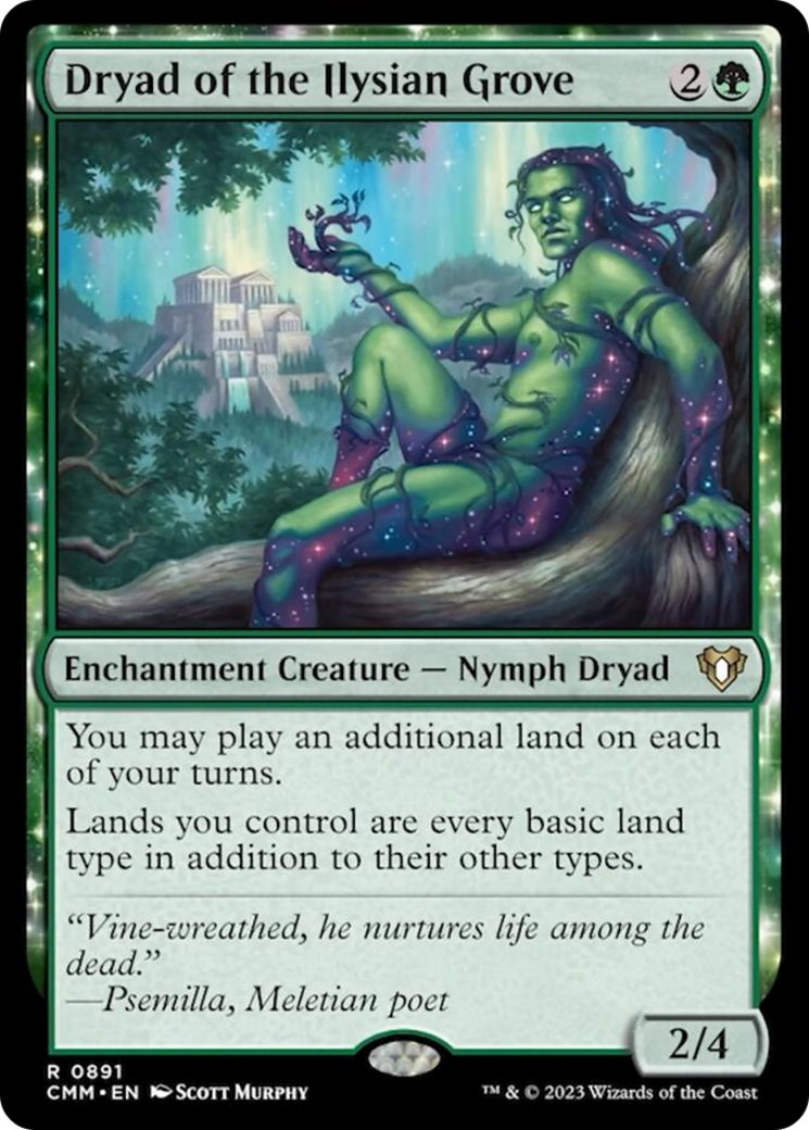 Dryad of the Ilysian Grove [Commander Masters] | Jomio and Rueliete's Cards and Comics