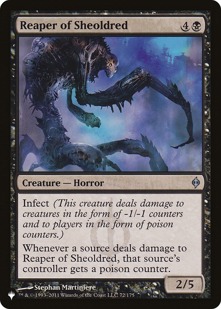 Reaper of Sheoldred [The List] | Jomio and Rueliete's Cards and Comics