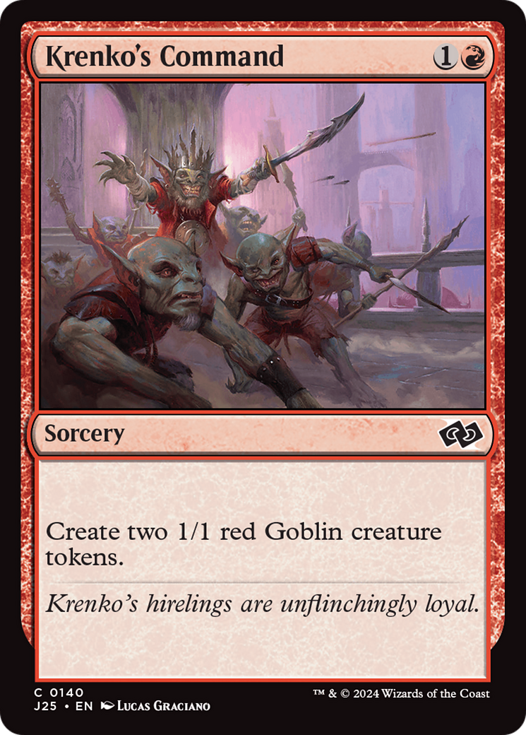 Krenko's Command [Foundations Jumpstart] | Jomio and Rueliete's Cards and Comics