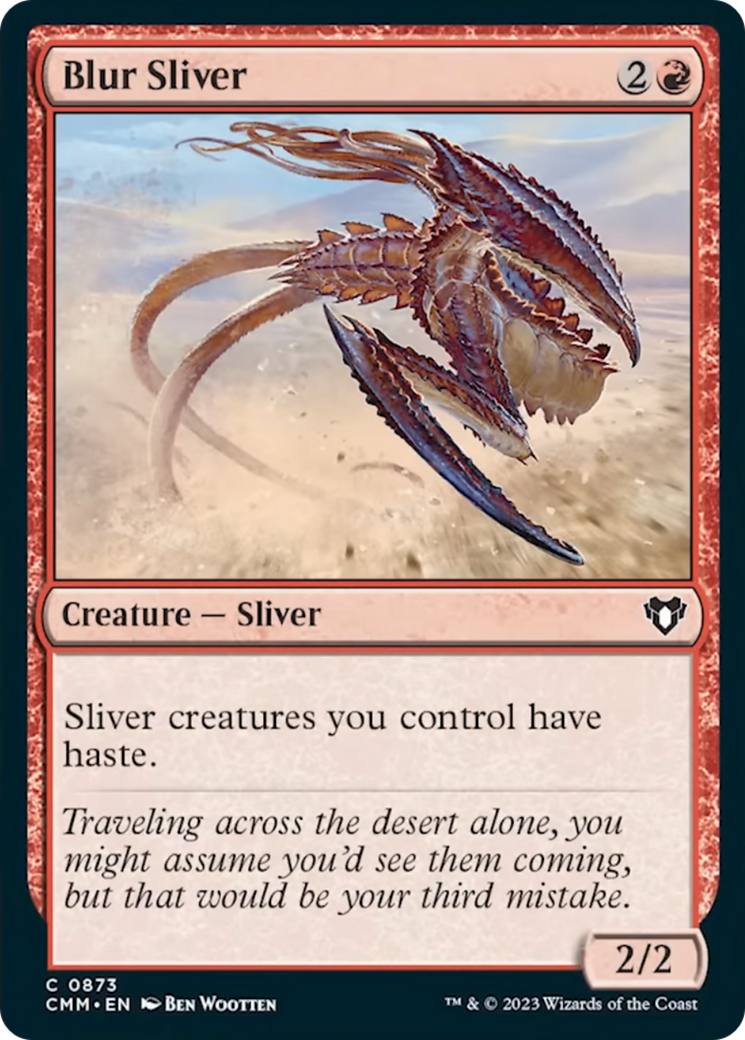 Blur Sliver [Commander Masters] | Jomio and Rueliete's Cards and Comics