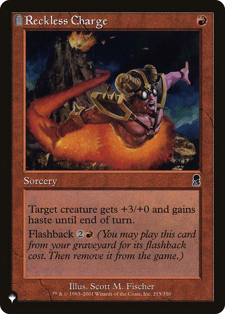 Reckless Charge [The List] | Jomio and Rueliete's Cards and Comics