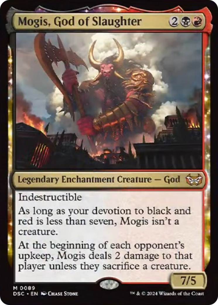 Mogis, God of Slaughter [Duskmourn: House of Horror Commander] | Jomio and Rueliete's Cards and Comics