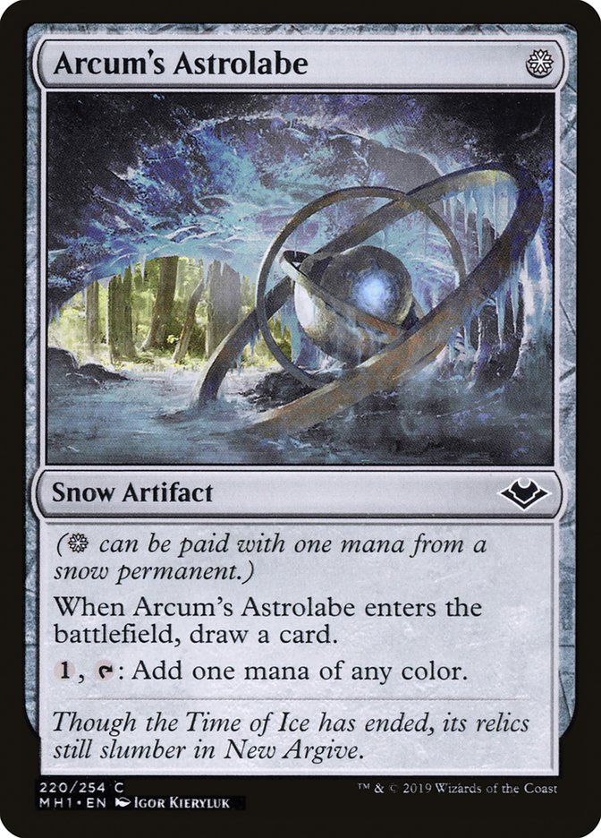 Arcum's Astrolabe [Modern Horizons] | Jomio and Rueliete's Cards and Comics
