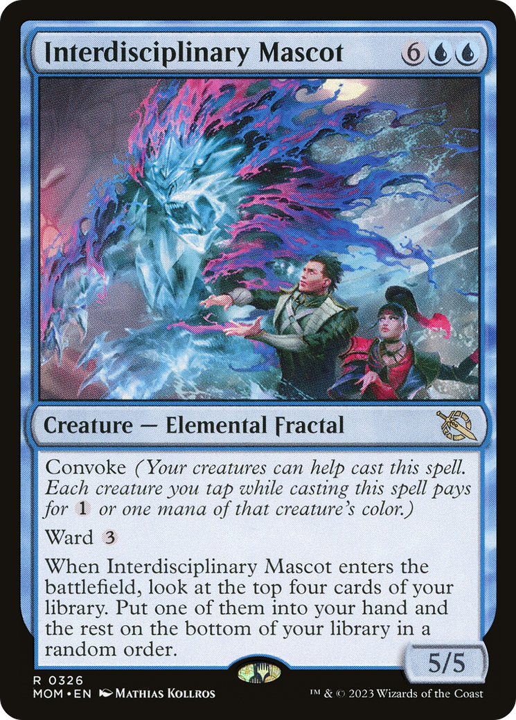 Interdisciplinary Mascot [March of the Machine] | Jomio and Rueliete's Cards and Comics