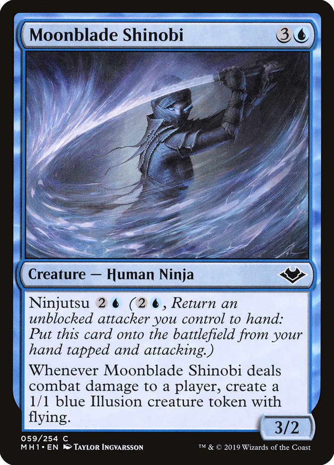 Moonblade Shinobi [Modern Horizons] | Jomio and Rueliete's Cards and Comics