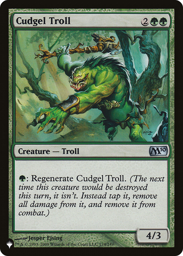 Cudgel Troll [The List] | Jomio and Rueliete's Cards and Comics