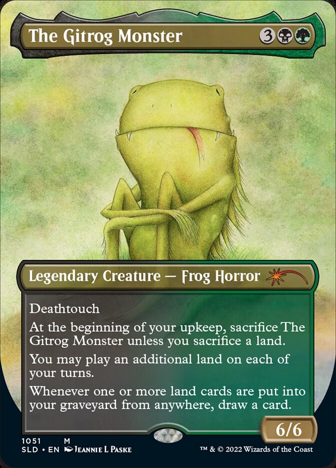 The Gitrog Monster (Borderless) [Secret Lair Drop Series] | Jomio and Rueliete's Cards and Comics