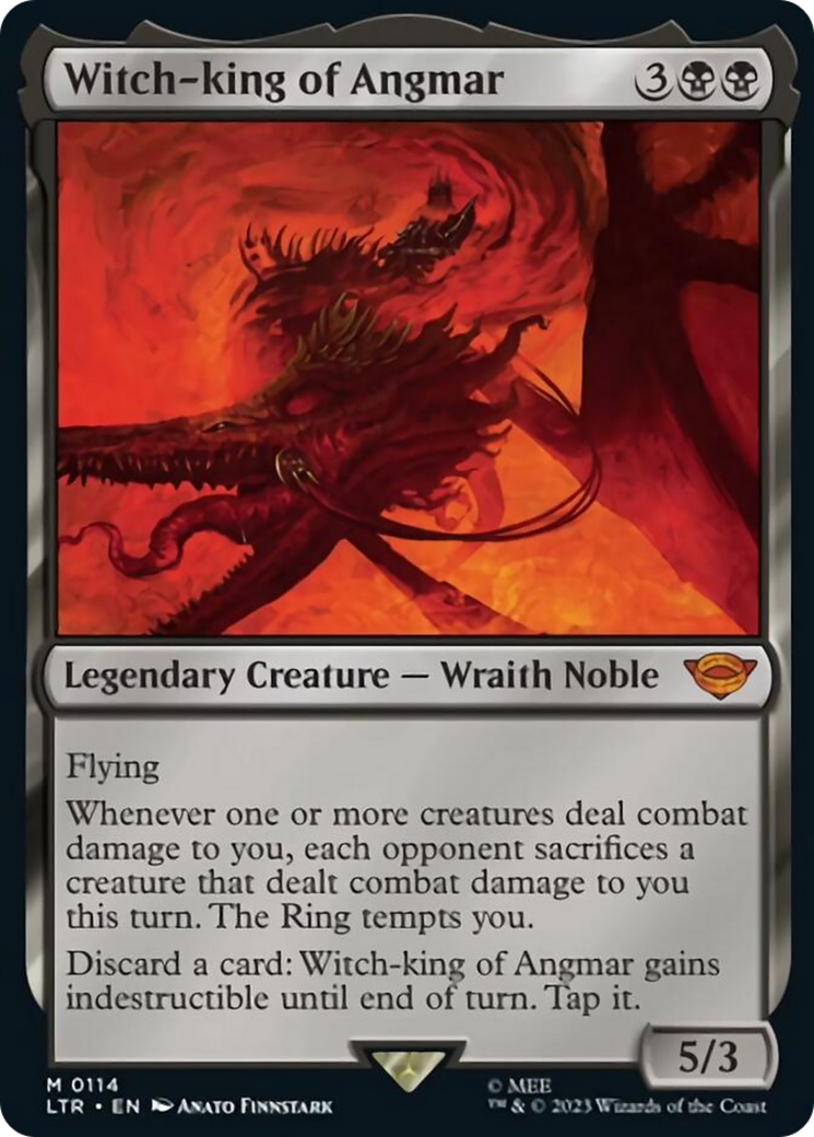 Witch-king of Angmar [The Lord of the Rings: Tales of Middle-Earth] | Jomio and Rueliete's Cards and Comics