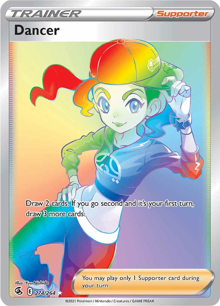 Dancer (274/264) [Sword & Shield: Fusion Strike] | Jomio and Rueliete's Cards and Comics