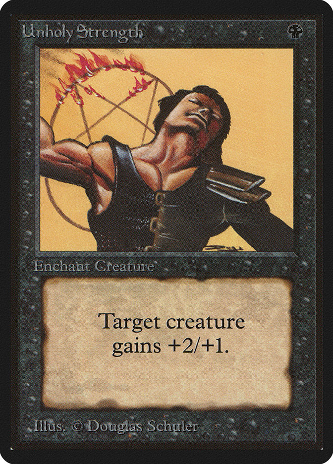 Unholy Strength [Beta Edition] | Jomio and Rueliete's Cards and Comics