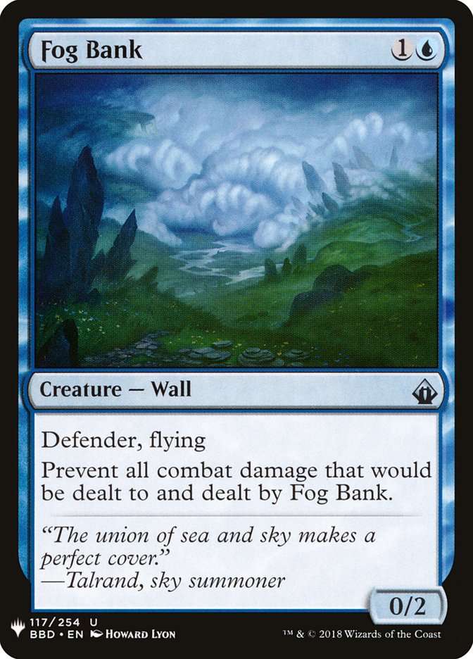 Fog Bank [Mystery Booster] | Jomio and Rueliete's Cards and Comics