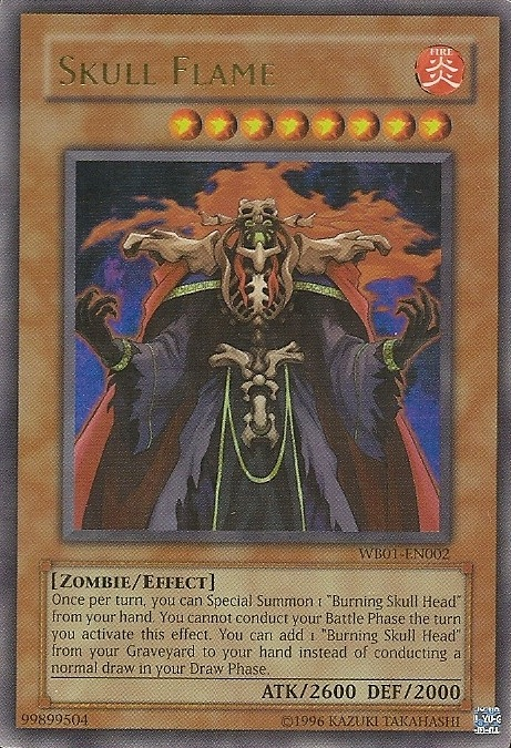 Skull Flame [WB01-EN002] Super Rare | Jomio and Rueliete's Cards and Comics