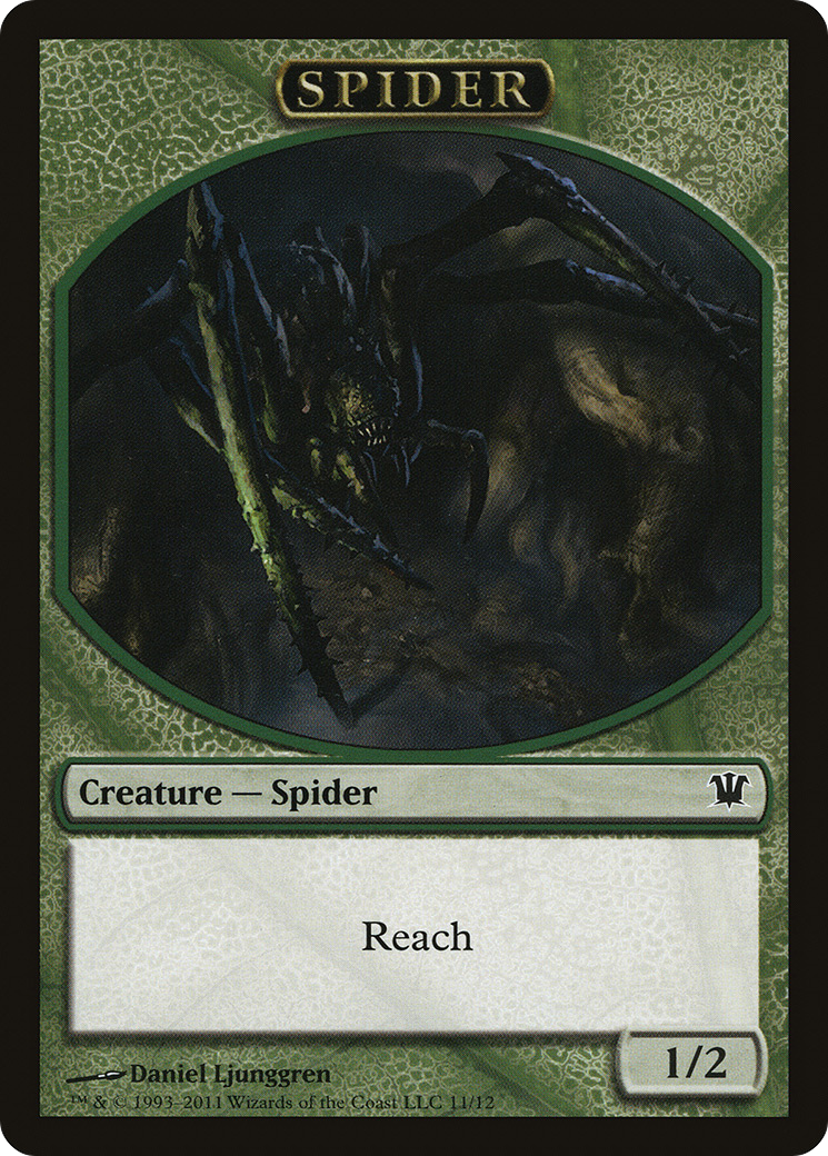 Insect // Spider Double-Sided Token [Innistrad Remastered Tokens] | Jomio and Rueliete's Cards and Comics