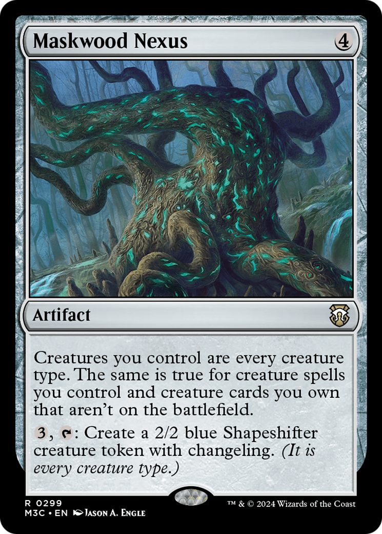 Maskwood Nexus (Ripple Foil) [Modern Horizons 3 Commander] | Jomio and Rueliete's Cards and Comics