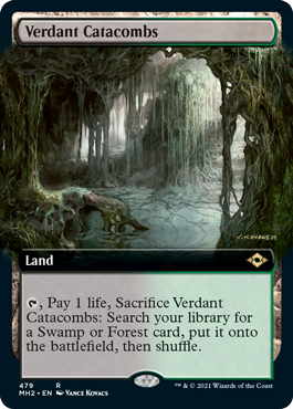 Verdant Catacombs (Extended Art) [Modern Horizons 2] | Jomio and Rueliete's Cards and Comics