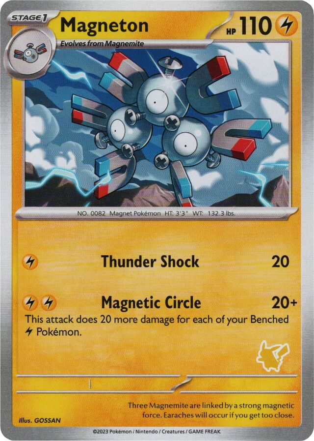 Magneton [My First Battle] | Jomio and Rueliete's Cards and Comics
