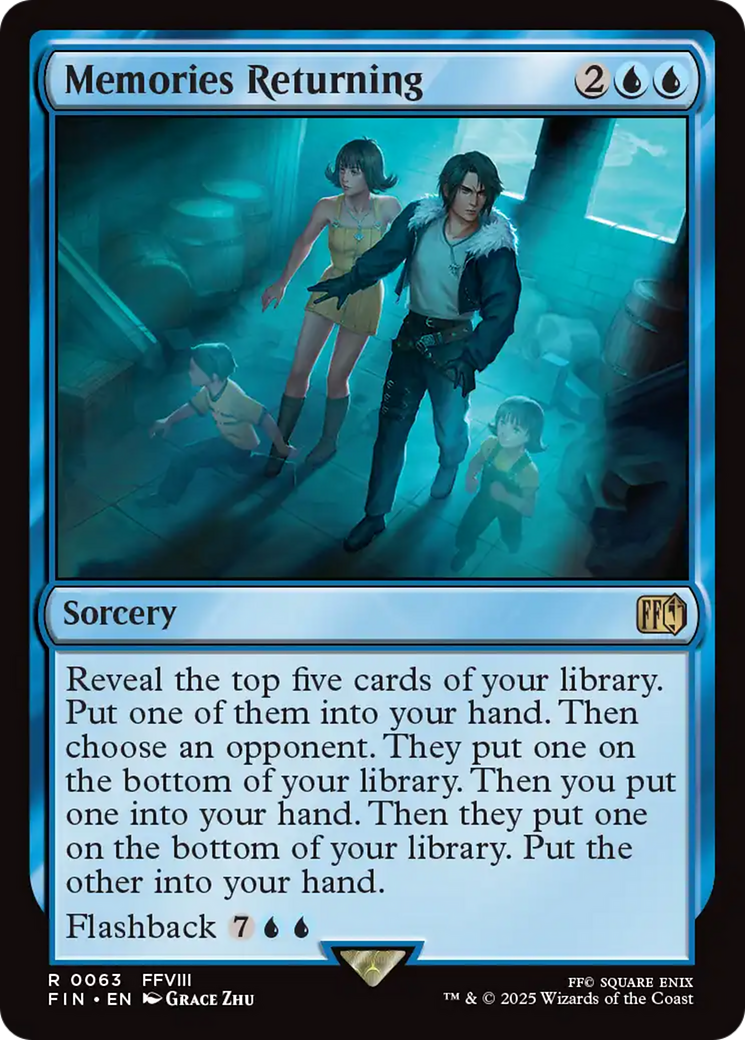 Memories Returning [FINAL FANTASY] | Jomio and Rueliete's Cards and Comics
