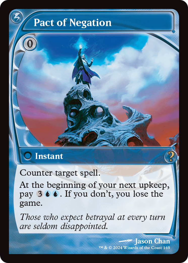 Pact of Negation (Future Sight) [Mystery Booster 2] | Jomio and Rueliete's Cards and Comics