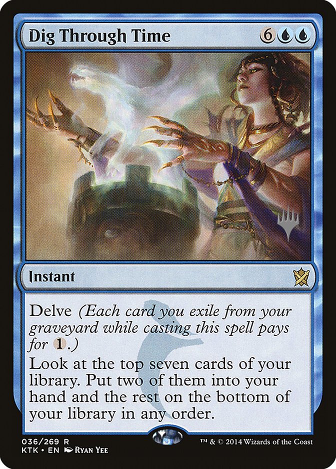 Dig Through Time (Promo Pack) [Khans of Tarkir Promos] | Jomio and Rueliete's Cards and Comics