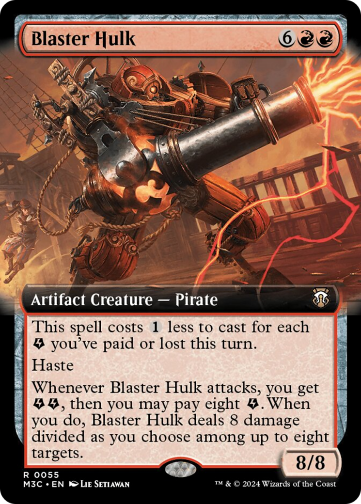 Blaster Hulk (Extended Art) [Modern Horizons 3 Commander] | Jomio and Rueliete's Cards and Comics