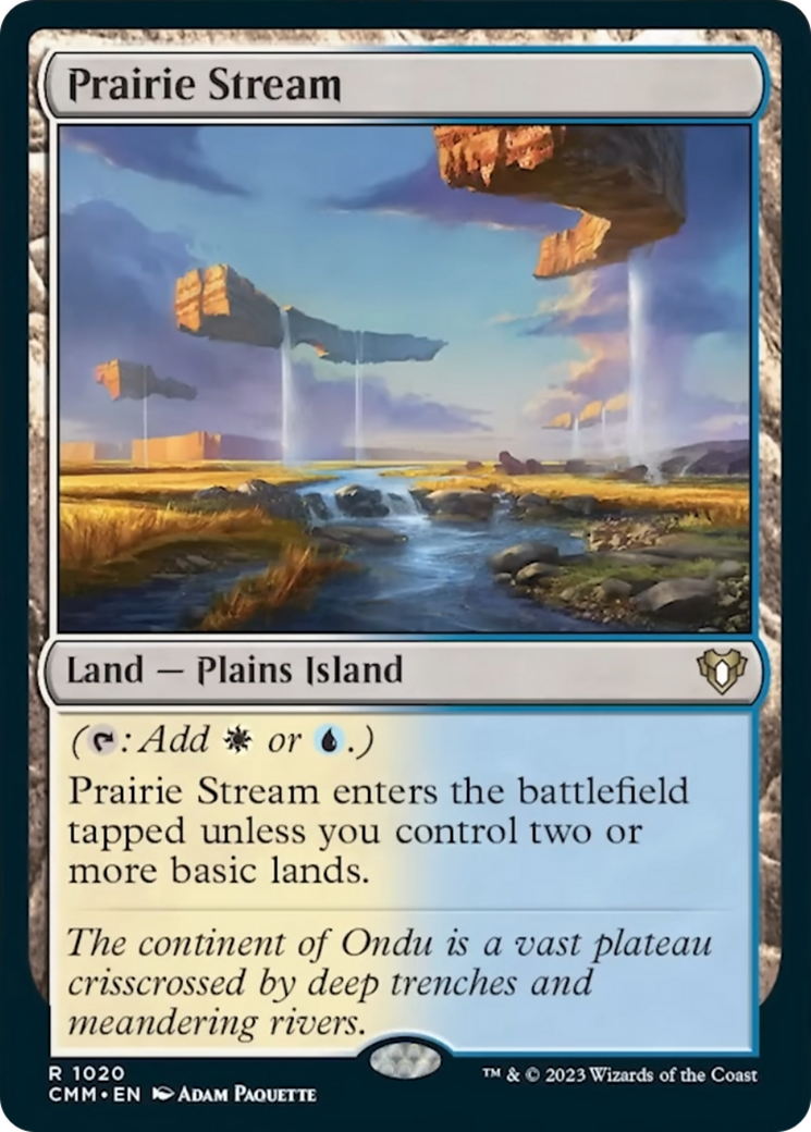 Prairie Stream [Commander Masters] | Jomio and Rueliete's Cards and Comics
