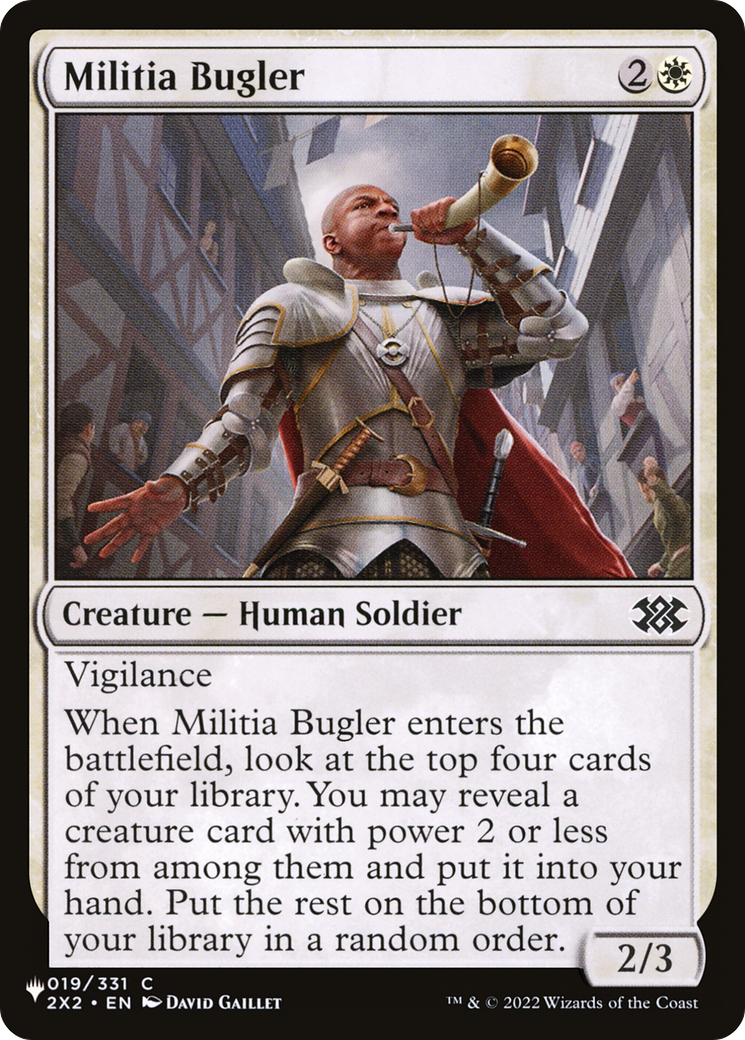Militia Bugler [The List] | Jomio and Rueliete's Cards and Comics