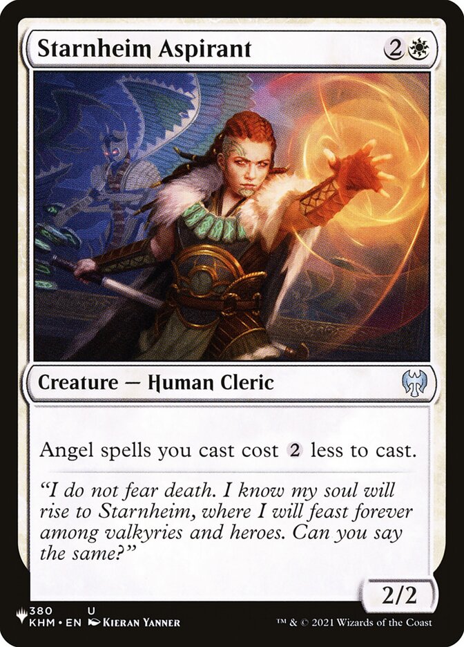 Starnheim Aspirant [The List] | Jomio and Rueliete's Cards and Comics