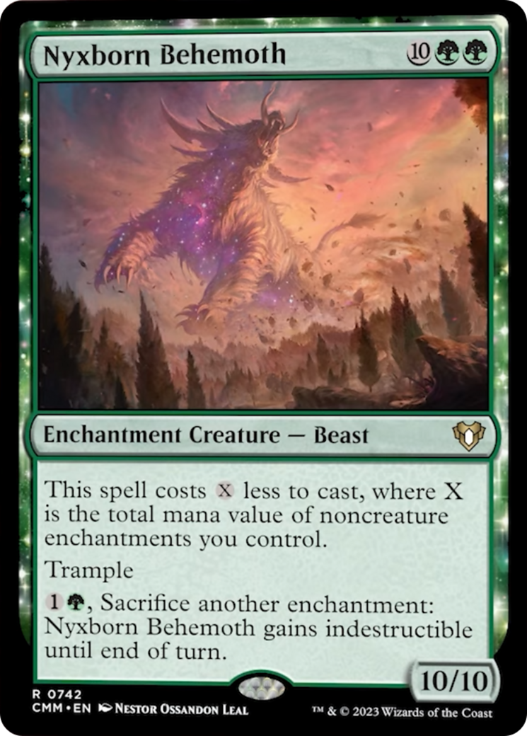 Nyxborn Behemoth [Commander Masters] | Jomio and Rueliete's Cards and Comics