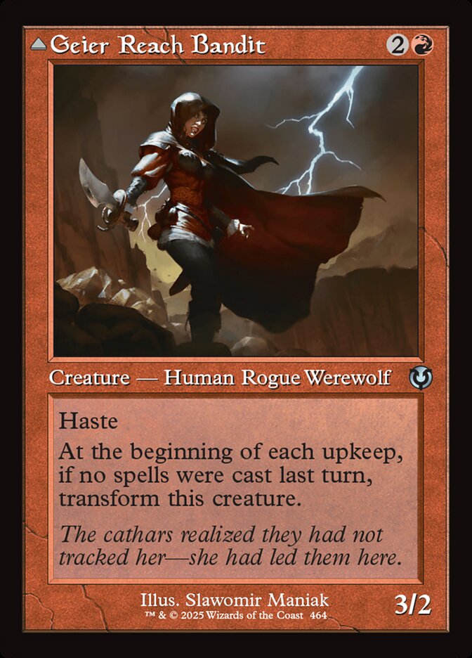 Geier Reach Bandit (Retro Frame) [Innistrad Remastered] | Jomio and Rueliete's Cards and Comics