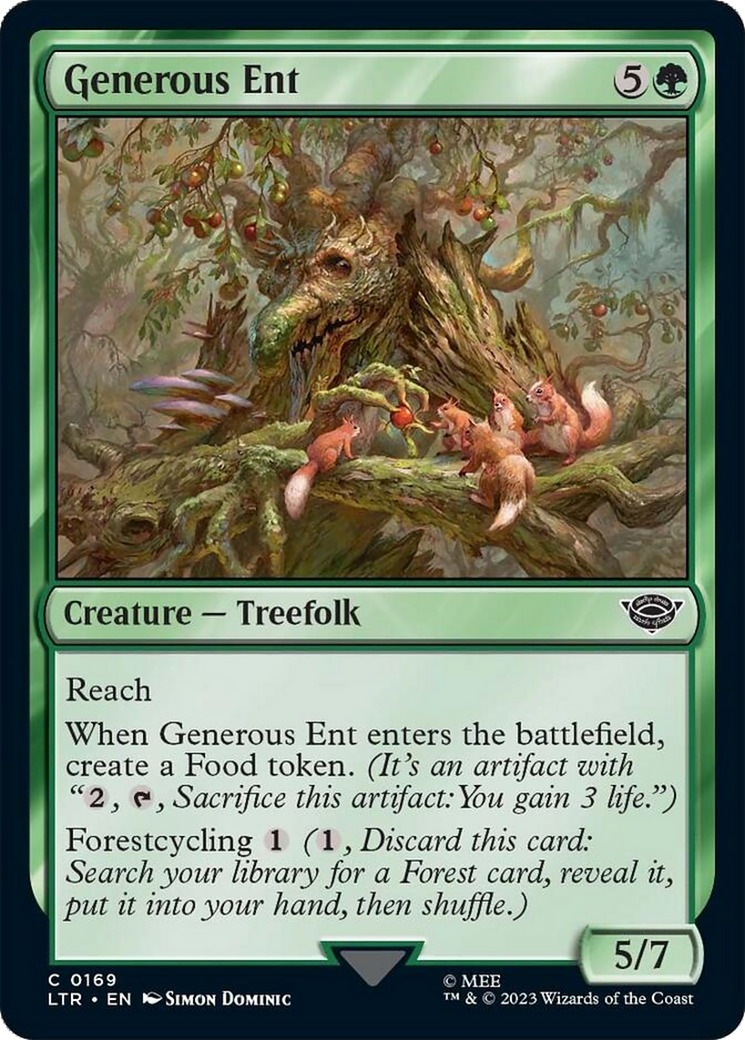 Generous Ent [The Lord of the Rings: Tales of Middle-Earth] | Jomio and Rueliete's Cards and Comics