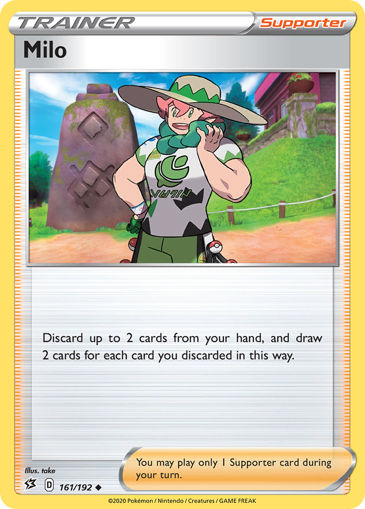 Milo (161/192) [Sword & Shield: Rebel Clash] | Jomio and Rueliete's Cards and Comics