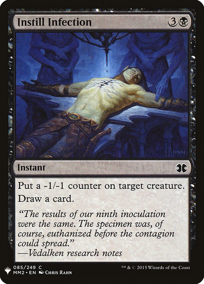 Instill Infection [Mystery Booster] | Jomio and Rueliete's Cards and Comics