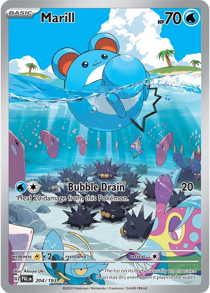 Marill (204/193) [Scarlet & Violet: Paldea Evolved] | Jomio and Rueliete's Cards and Comics