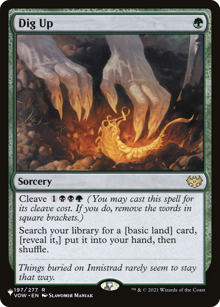 Dig Up [The List] | Jomio and Rueliete's Cards and Comics