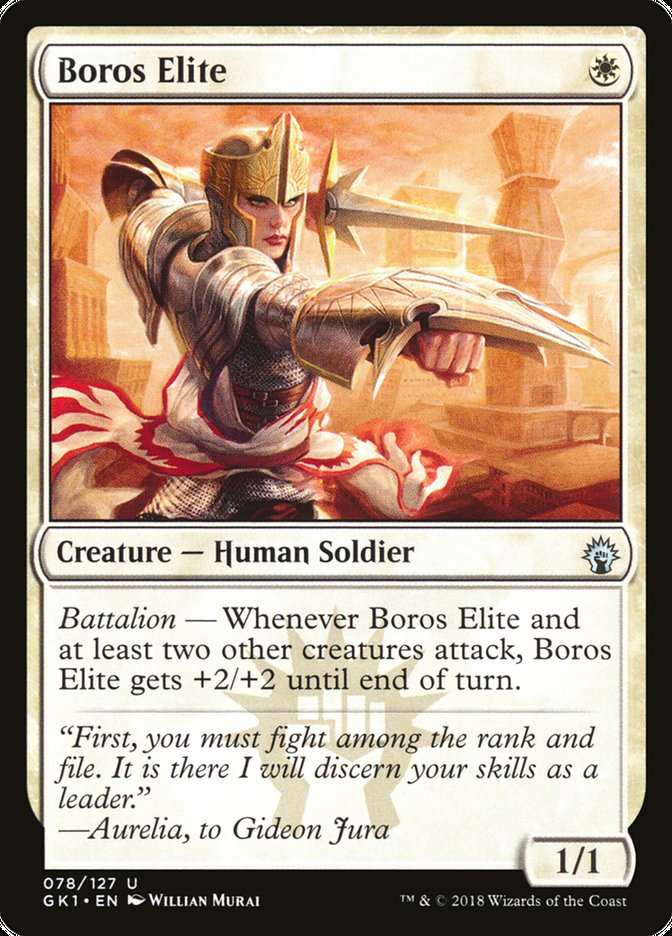 Boros Elite [Guilds of Ravnica Guild Kit] | Jomio and Rueliete's Cards and Comics