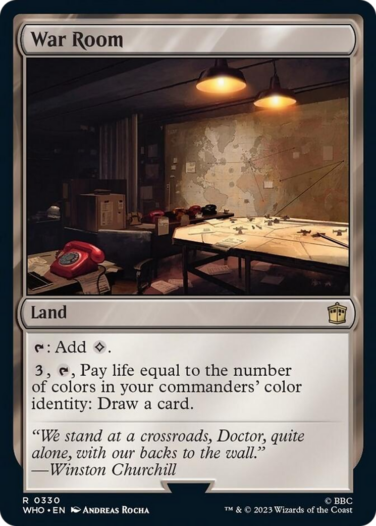 War Room [Doctor Who] | Jomio and Rueliete's Cards and Comics