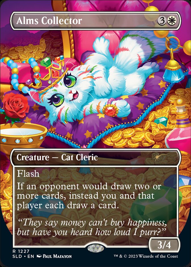 Alms Collector (Borderless) [Secret Lair Drop Series] | Jomio and Rueliete's Cards and Comics