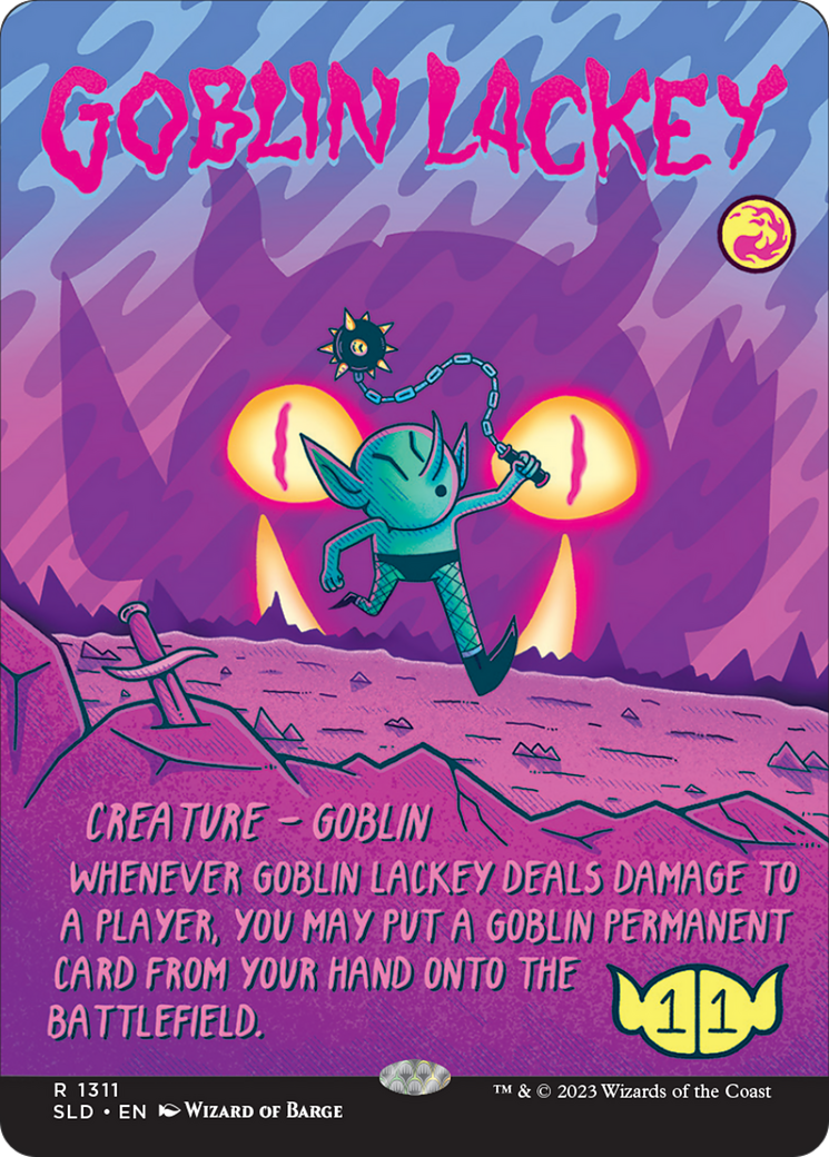 Goblin Lackey (1311) [Secret Lair Drop Series] | Jomio and Rueliete's Cards and Comics