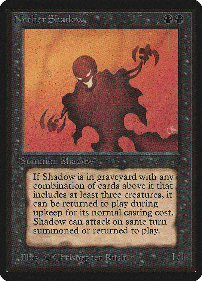 Nether Shadow [Beta Edition] | Jomio and Rueliete's Cards and Comics