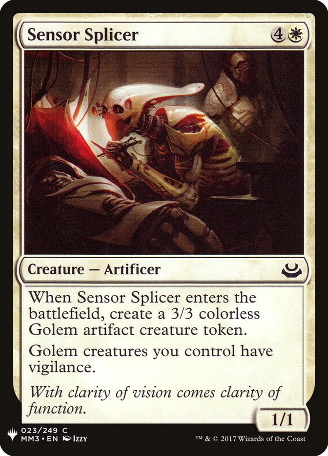 Sensor Splicer [Mystery Booster] | Jomio and Rueliete's Cards and Comics